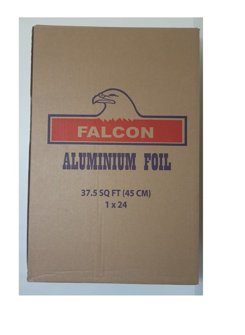 24 Pkt 1-Carton  X 37.5 SQ Aluminium Foli 7.74 X 45 cm