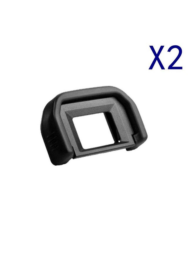 (2Pcs) Ef Viewfinder Eyepiece Eyecup Eye Cup Rubber For Canon Eos 300D 350D 400D 450D 500D 550D 600D 1000D 1100D 700D 100D Canon Rebel Xt Xti Xs Xsi T1I T2 T2I T3 T3I T4I T5I Sl1