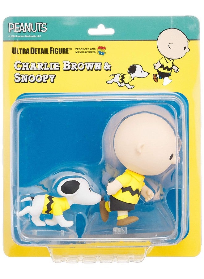 Medicom Udf Peanuts Series 11 : Charlie Brown & Snoopy Multicolor (Mc15543)