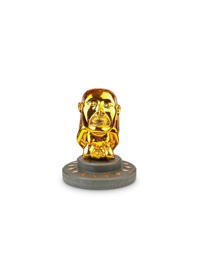 Indiana Jones Golden Fertility Idol Statue Display Base Display Your Own Collectibles On This Indiana Jones Display Base Premium Collectible Movie Replica