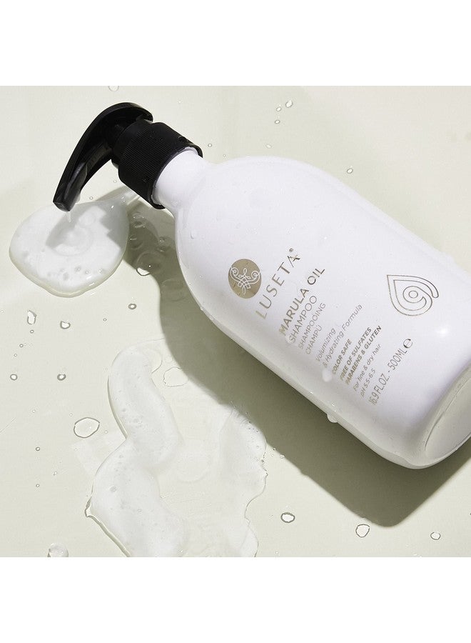 Luseta Marula Oil Hydrating Hair Shampoo Salon Quality Shampoo That Cleanses Protects Nourishes And Conditions Sulfatefree 16.9Oz