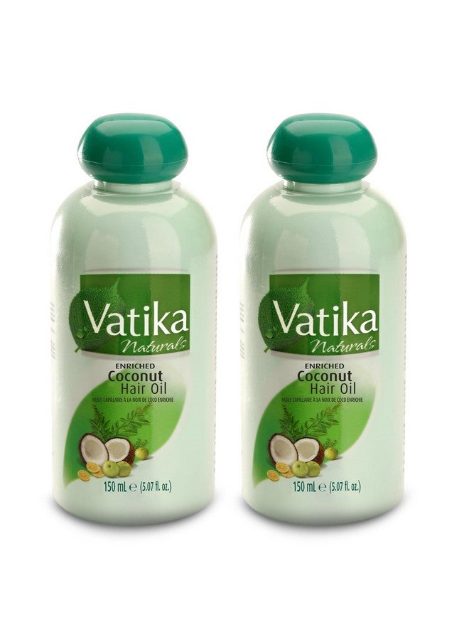 Dabur Vatika Enriched Coconut Hair Oil 150Ml (Pack Of 2)