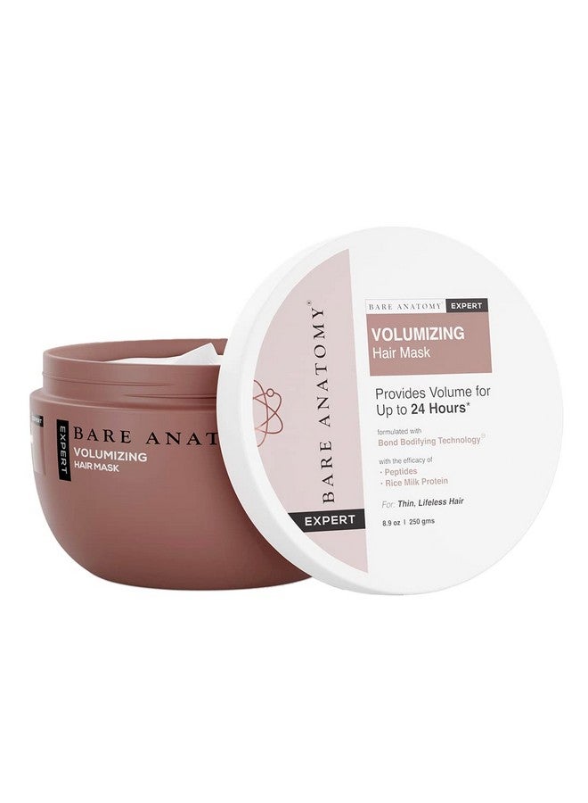 Volumizing Hair Mask Volume For Upto 24 Hrs Powered By Peptides & Rich Milk Protein For Dense & Conditioned Hair For Dry & Frizzy Hair Sulphate & Paraben Free Women & Men250Gm