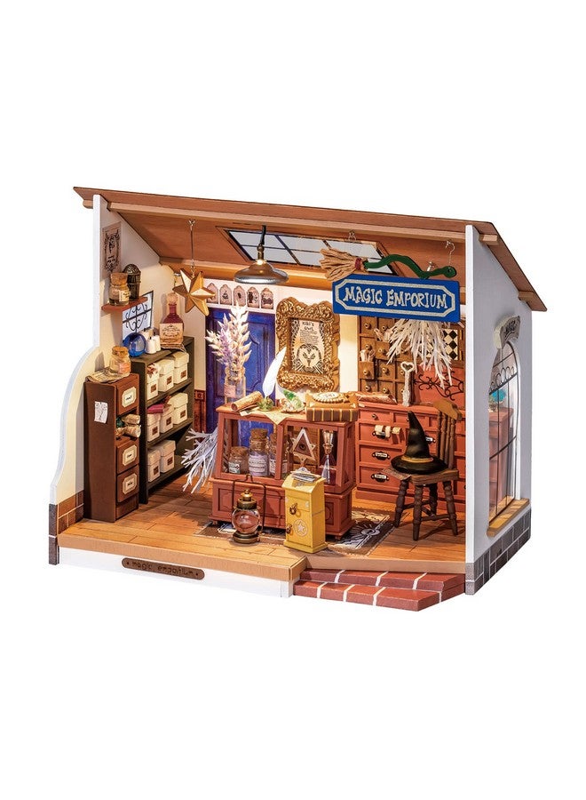 Diy Miniature Dollhouse Room Kit Magic Potion Store Diorama Kit Diy Crafts Hobbies For Women/Men Gifts For Teens Adults Home Decor