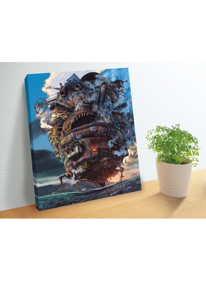 Howl'S Moving Castle Moving Castle Canvas Style Artboard Jigsaw Puzzle (Atb26)