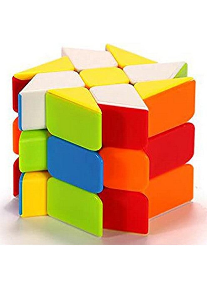 Moyu Meilong Cubing Classroom Windmill Cube Stickerless Speed Cube 2X3 Size Magic Cube Puzzle