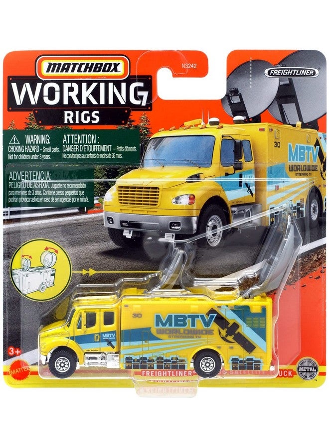 Freightliner M2 106 Satellite Truck [Yellow] Working Rigs 13/16