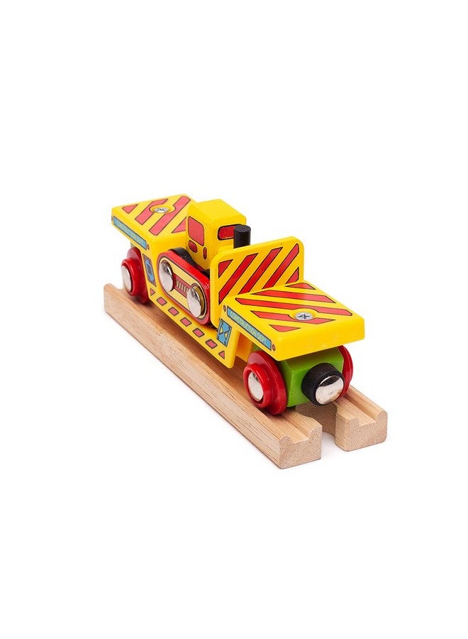 Wooden Bulldozer Low Loader Most Other Major Wooden Rail Brands Are Compatible