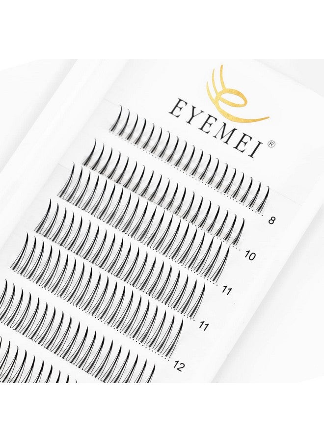 Individual Lashes Cluster Lashes 0.10C 160Pcs 814Mm Mixed Faux Mink Individual Eyelashes Diy Handmade False Eyelash Extensions Kit