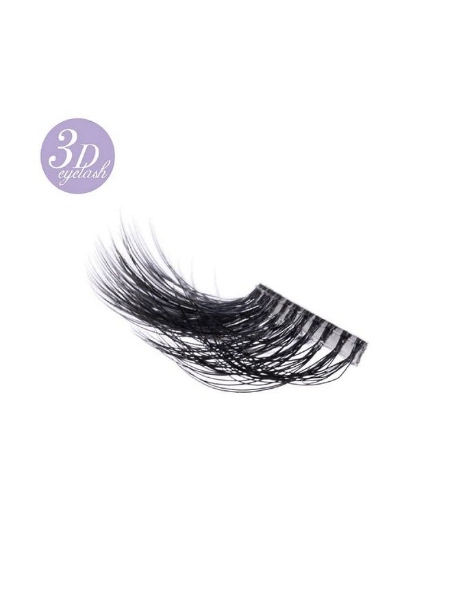 ' 3D Eyelashes No. 18 Girly Mix 4 Pairs