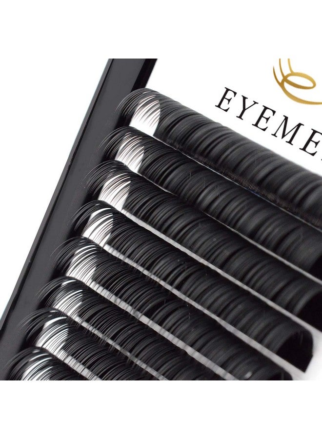 Eyelash Extensions Individual Lashes 0.18Mm D Curl 1520Mm Mink Eyelash Extension Supplies Lash Extensions Professional Salon Use Black False Lashes Mink Lashes Extensions By Eyemei (0.18Dmixed)