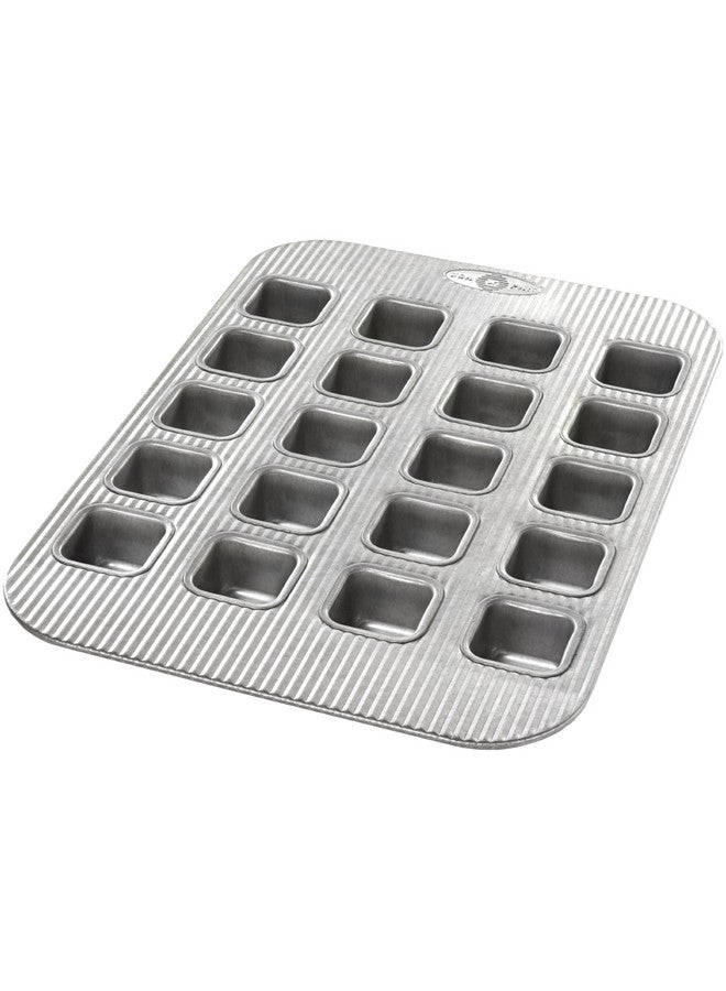 Bakeware Aluminized Steel Brownie Bite Pan 20 Well