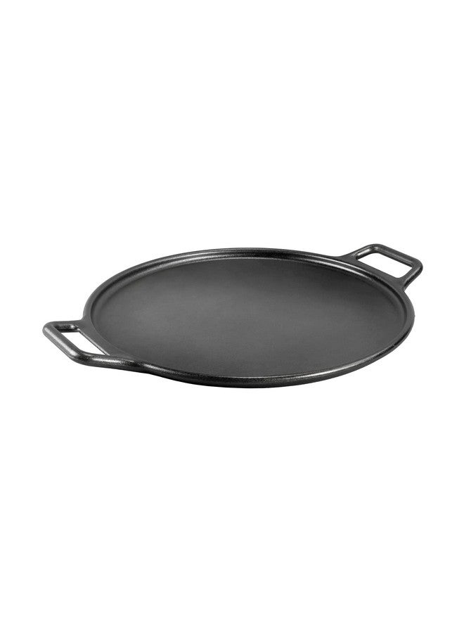 Bold 14 Inch Seasoned Cast Iron Pizza Pan Designforward Cookware