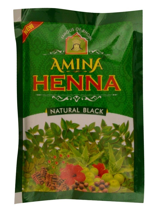 Henna Natural Black Mehndi Powder 250 G (Pack Of 21)