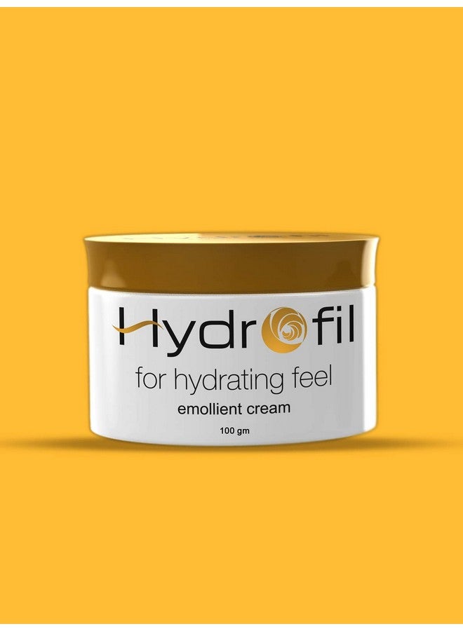 Hydrofil Emollient Moisturizing Cream For Hydrating Feel 100Ml Pack Of 2