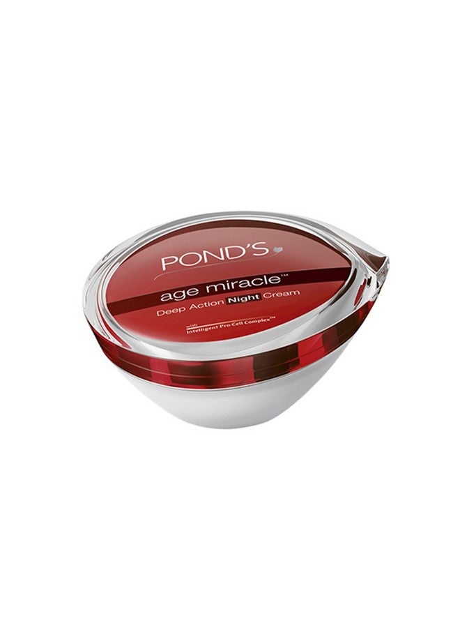 Pond’S Age Miracle Wrinkle Corrector (Antiwrinkle) Anti Aging Night Cream With Retinolc Complex 50 G