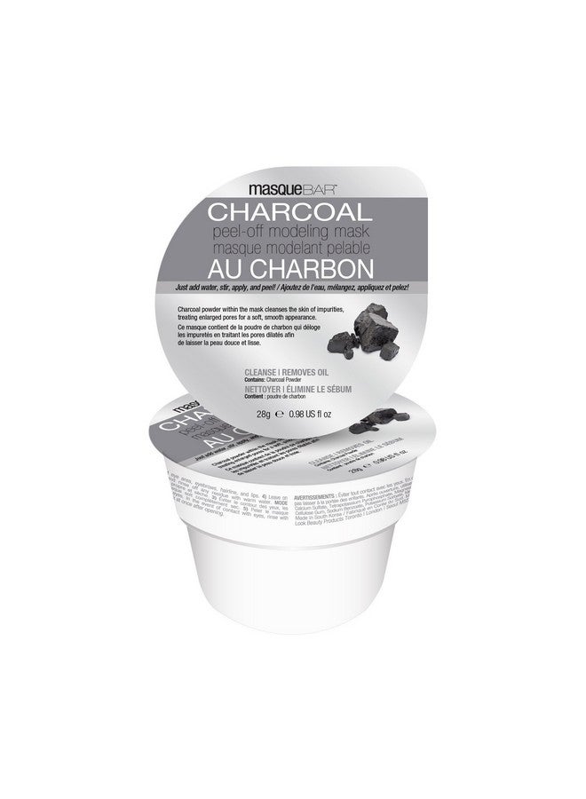 Charcoal Peeloff Modeling Mask For Acne Blemishes Oily Skin & Blackheads Facial Pore Refiner Made In Korea