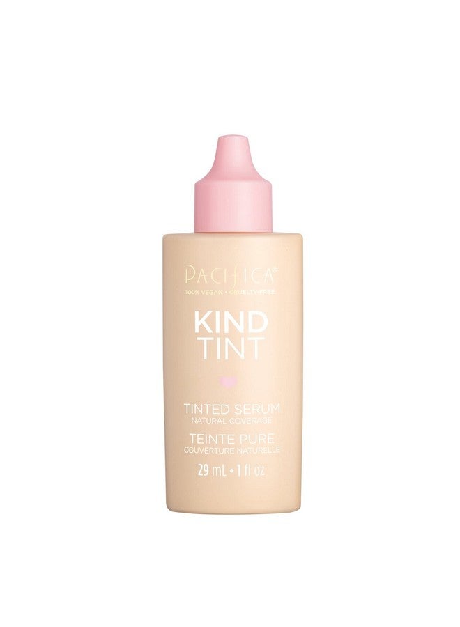 Beauty Kind Tint Tinted Serum Skincare Ingredients Vegan Collagen Hyaluronic Acid Vitamin C Niacinamide Caffeine Lightweight Foundation Vegan Cruelty Free Clean Makeup