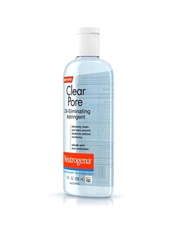 Pack Of 6 Pore Oil-Eliminating Astringent Clear 8Fluid Ounce