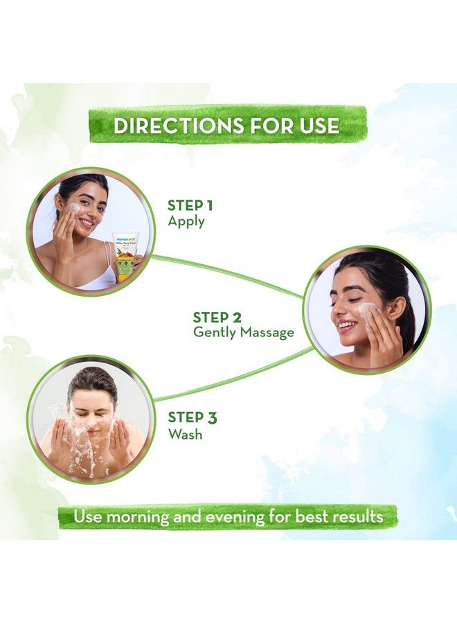 Ubtan Natural Face Wash For All Skin Type With Turmeric & Saffron For Tan Removal 150 Ml