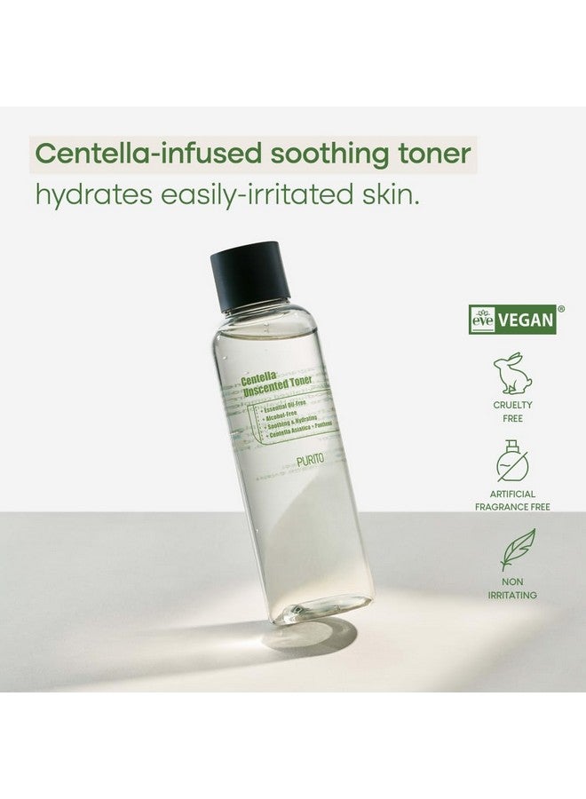 Centella Unscented Toner 6.76Fl.Oz/200Ml Witch Hazelfree Alcoholfree Facial Toner With 10% Centella Extract Hydrating Face Tonerph5.5 Toner