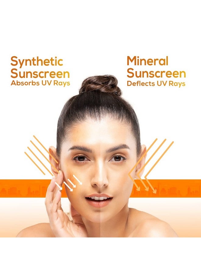 Fisico Spf 50 Pa+++ Mineral Sunscreenchemical Filter Free Water Resistant Upto 8 Hours Nongreasy Lightweight No White Cast Broad Spectrum Dermatologist Prescribed For Sensitive Skin 50G Pack Of 3