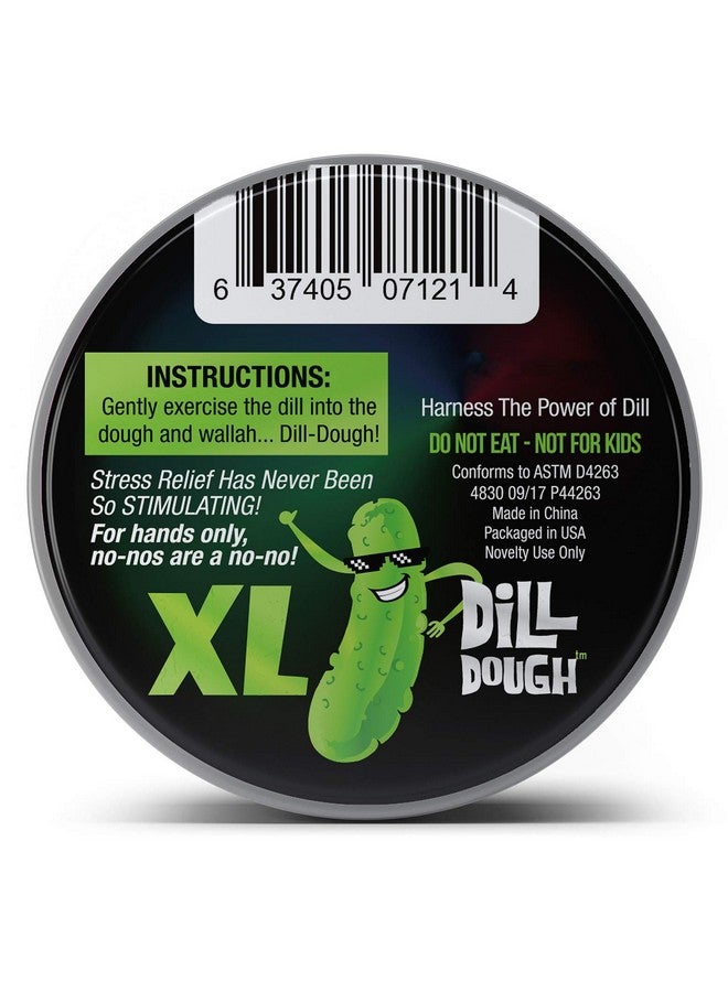 Xl Dill Dough Putty Glow In The Dark Stress Relief Toys For Girlfriends Green Pickle Stocking Stuffers For Women Adults Real Dill Weird Best Friend Gag Ideas
