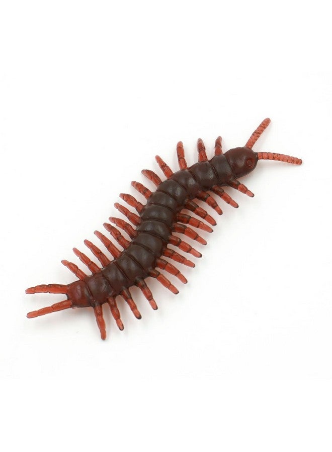 30Pcs Vintage Mock Fake Plastic Centipede Scolopendra Insects Joke Toys Prank Scary Trick Bugs For Party