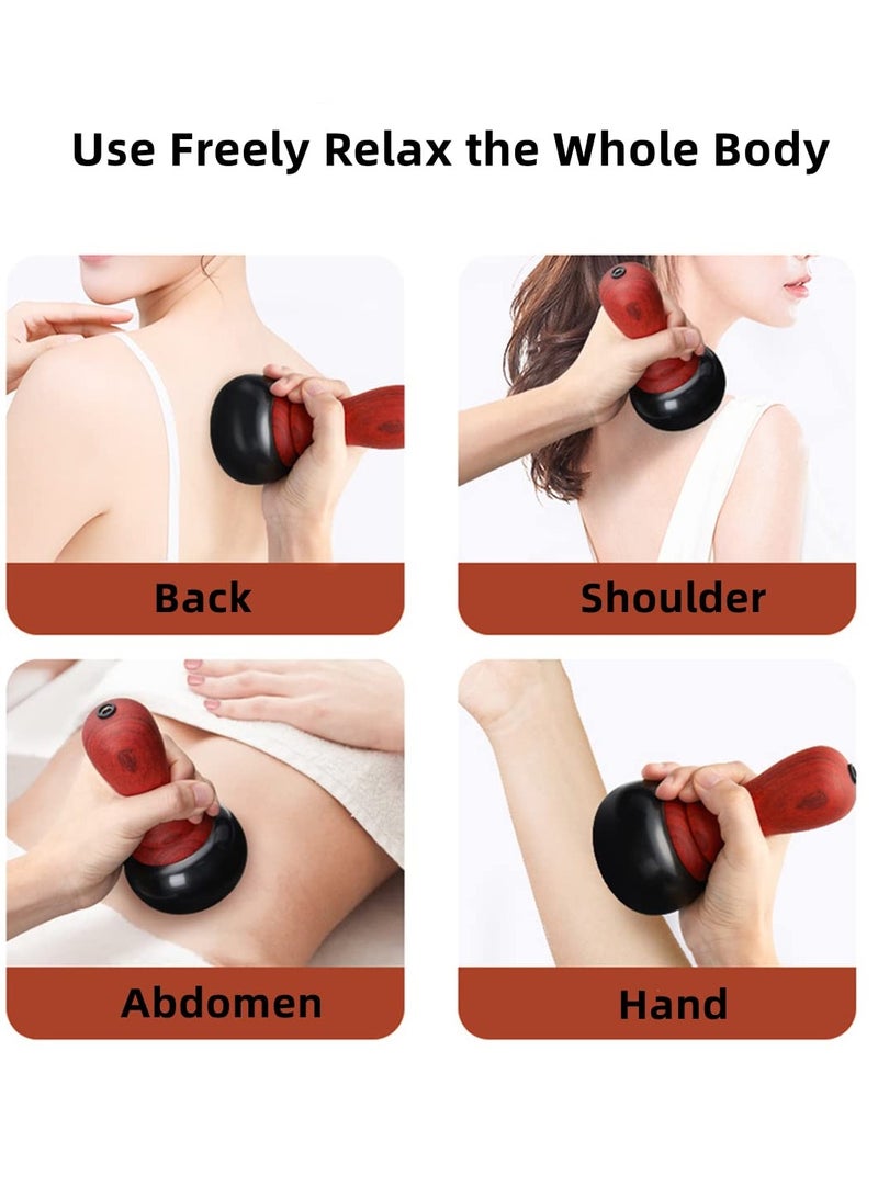 Hot Stones Massage Kit with Electric Temperature Control, Includes Natural Bian Stone Gua Sha Tools, Ideal for SPA, Relaxation, Pain Relief, Massage Therapy