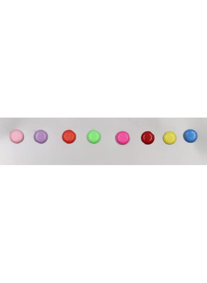 Royee 100 Mini Brads Colorful Round Metal Brass Decorative Paper Fasteners For Scrapbooking School Project Kid Making Diy Craft Art Project Random Color (8 X 12 Mm)
