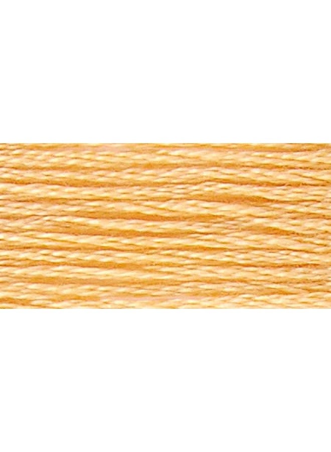 6Strand Embroidery Cotton 8.7Yd Medium Light Autumn Gold