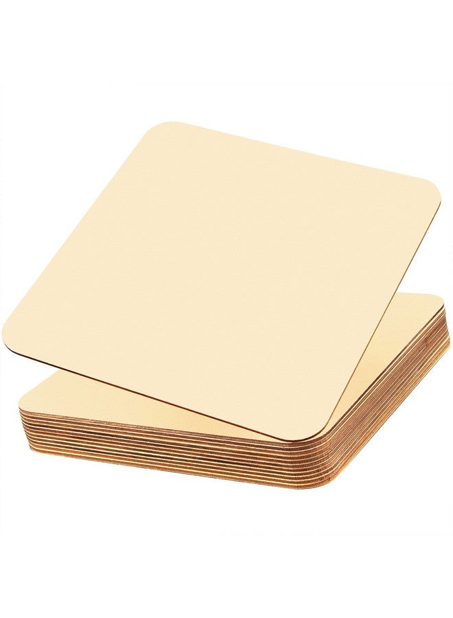 12 Pieces 12 X 12 Inches Unfinished Squares Blank Wooden Pieces Wooden Square Cutouts Wood Slices For Painting Writing Carving Diy Arts Craft Project Supplies And Decorations