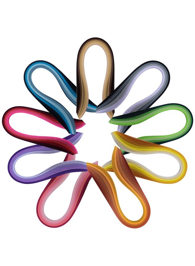 10Mm X 39Cm Paper Quilling Strips Kits 900 Strips