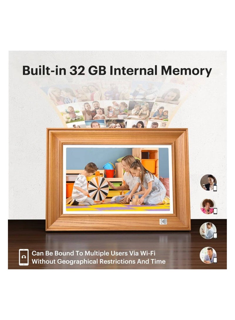 Kodak FHD WiFi Digital Photo Frame with Photo, Video, Calendar & Weather Display