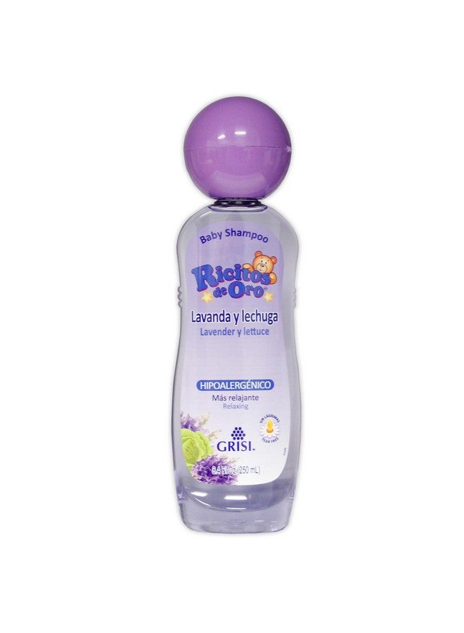 Lavender Shampoo Baby Shampoo With Popup Rattle Cap Paraben Free Product For Baby’S Delicate Hair; 8.4 Fl Ounces