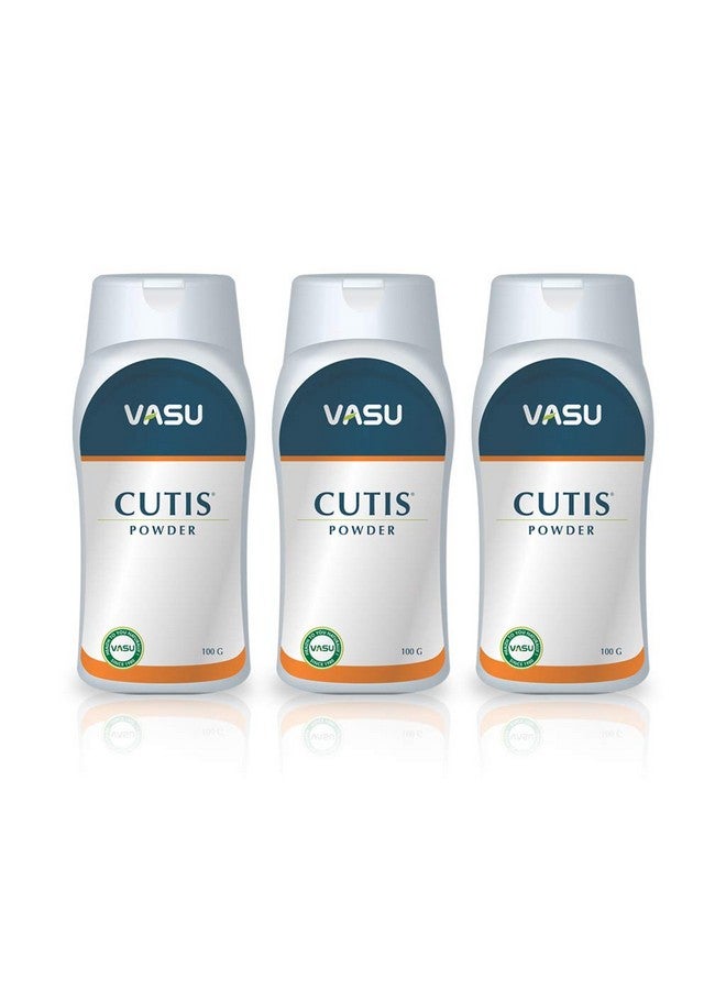 Vasu Healthcare Cutis Dusting Powder 100Gm (Pack Of 3)