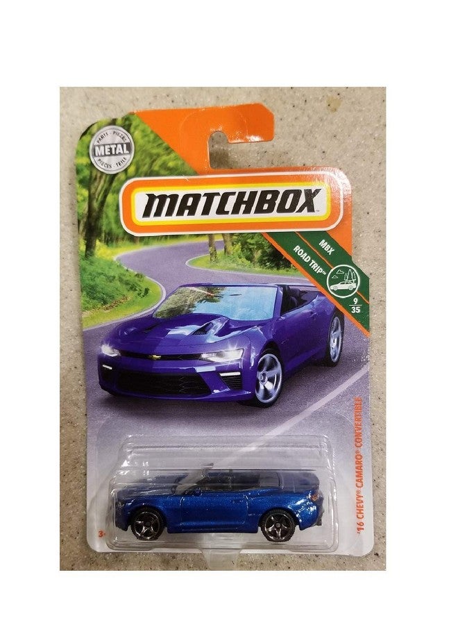 2018 Mbx Road Trip 9/35 '16 Chevy Camaro Convertible (Blue)