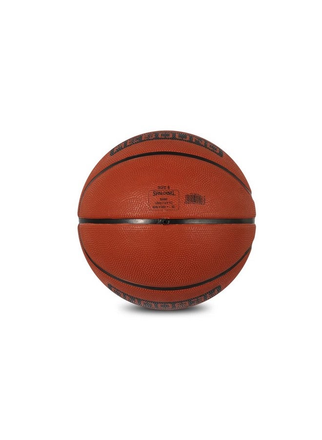 Rebound Rubber Basketball (Brick Red Size: 6)