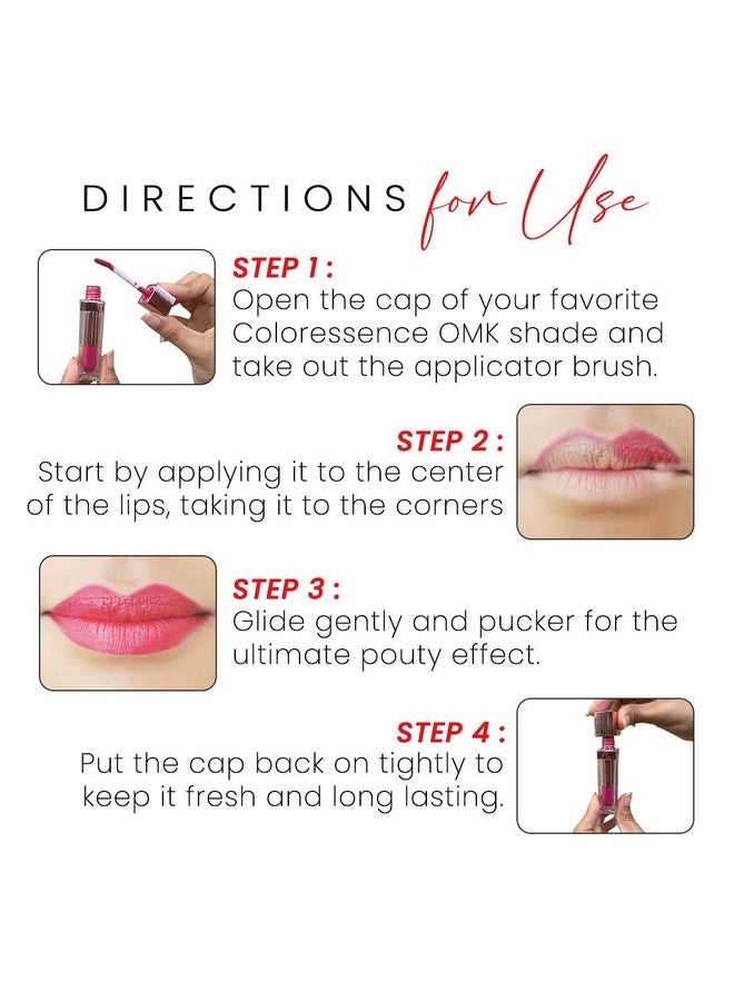 Roseate Transfer Proof Matte Liquid Lip Color Nude Lipstick Waterproof & Long Lasting Liquid Lipstick Stays For 12 Hours Rose Oil Infused Omk 4 Brown Butter 6Ml