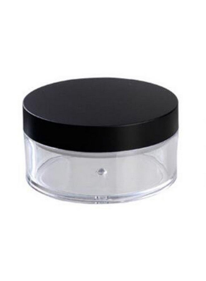 3 Pieces 50G 50Ml Empty Loose Face Powder Blusher Puff Case Box Makeup Cosmetic Jars Containers With Sifter Lids