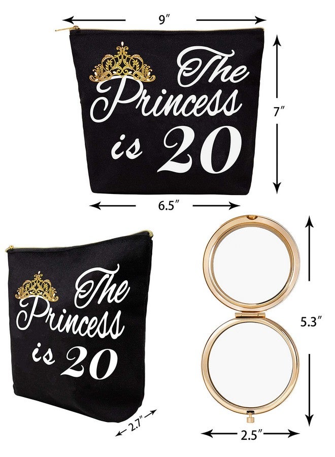 20Th Birthday Gifts For Girls20Th Birthday Gifts For Women20Th Birthday20Th Birthday Gifts For Daughter20Th Birthday Gifts Cosmetic Bag20Th Birthday Makeup Mirror20 Year Old Girl Birthday Gifts