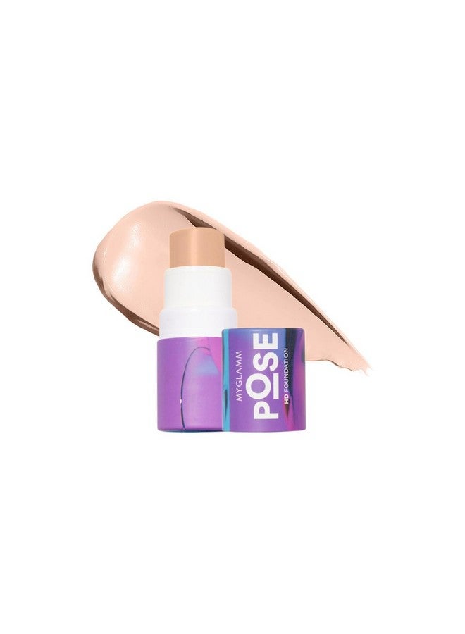 Pose Hd Foundation Stickwarm Porcelain (Yellow)5.5 G Skinblurring Foundation Stick Long Wearing & Lightweight Hd Foundation