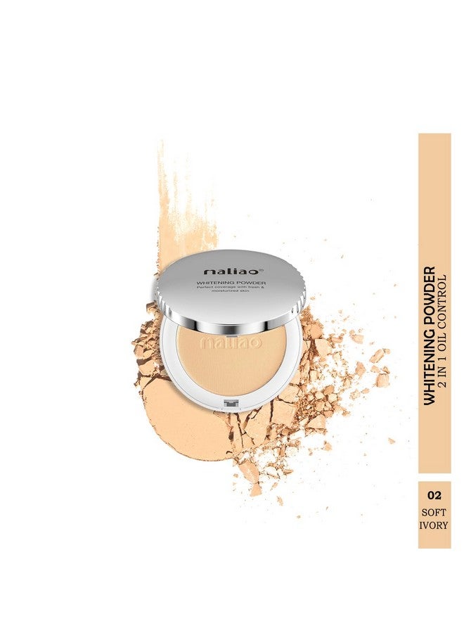 2 In 1 Oil Control Whitening Compact Powder (Shade 02)