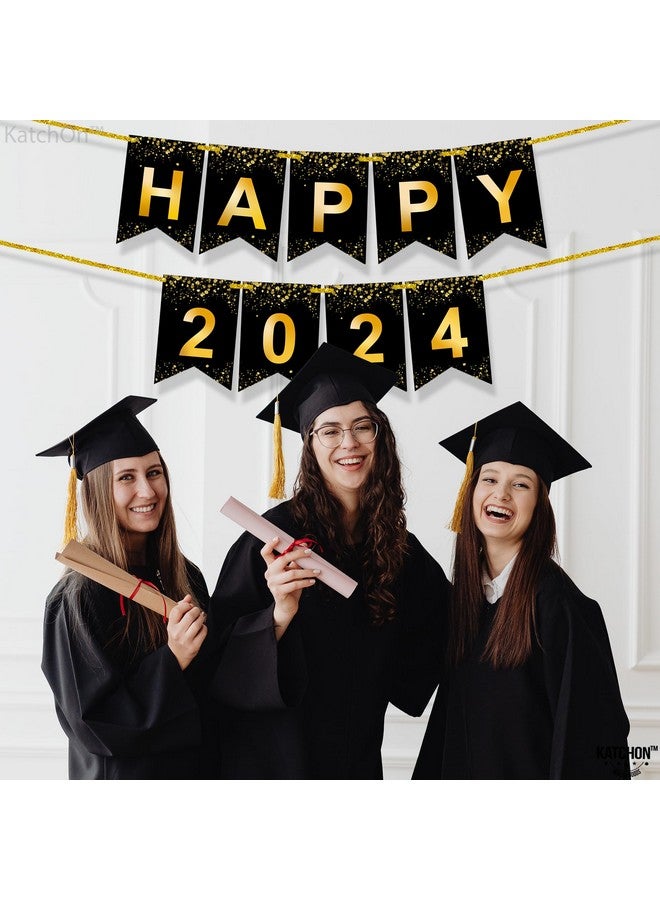 Happy 2024 Graduation Banner 10 Feet No Diy Graduation 2024 Banner Happy Graduation Banner Class Of 2024 Graduation Decorations Class Of 2024 2024 Sign Graduation Party Decorations