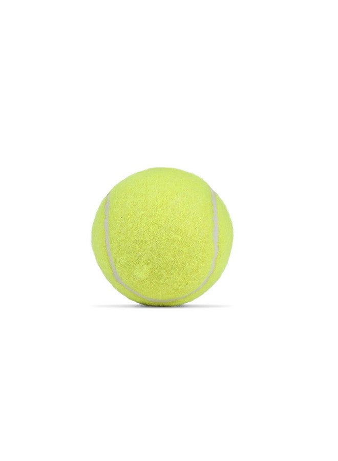 Cricket Normal Force Leather Tennis Ball (Yellow) Pack Of 6