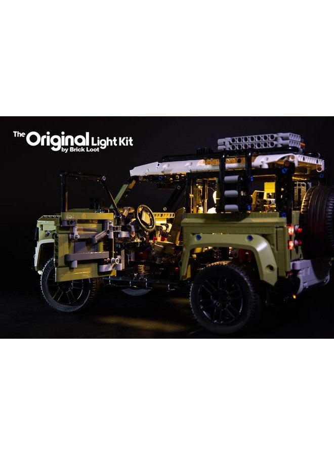 Deluxe Led Light Kit For Your Lego Land Rover Defender Set 42110 (Lego Set Not Included)