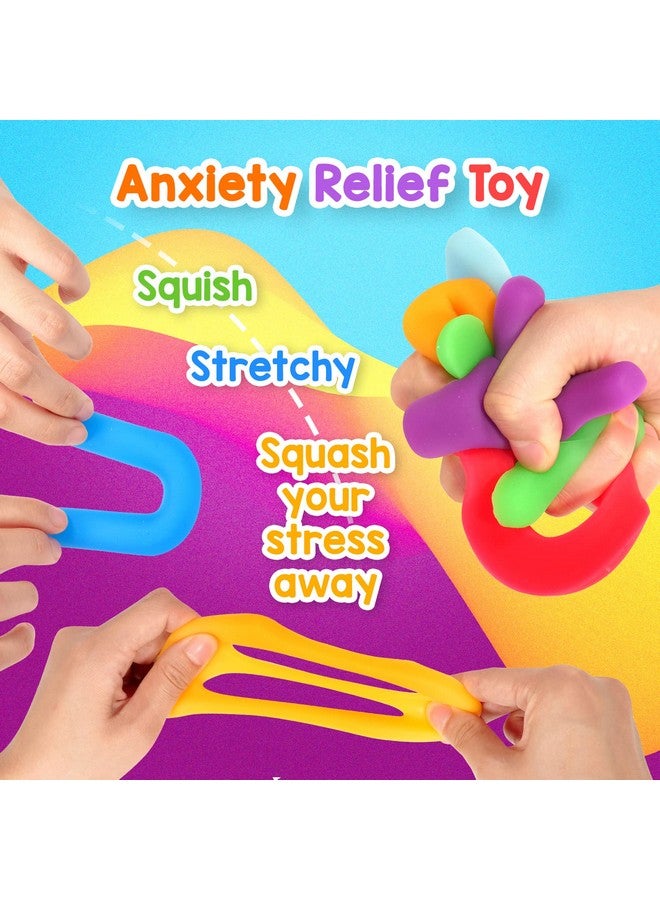 Alphabet Letters Sensory Toys For Toddlers: Abc Learning Educational Montessori Toys Preschool Activities For Kids 3 4 5 6 Years Old 26Pcs Squishy Fidget Toys For Autistic Children Uppercase