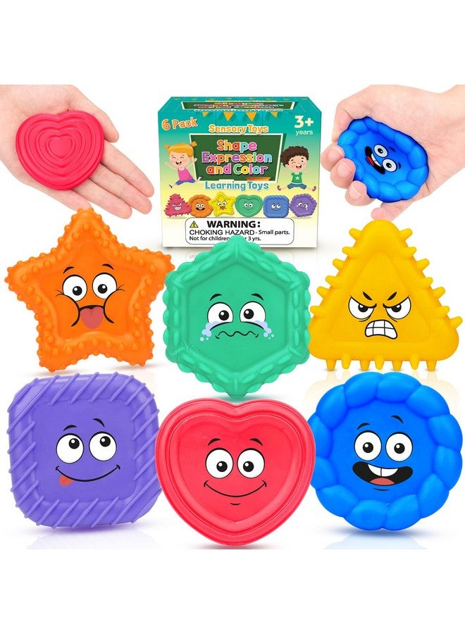 Sensory Toys For Kids Toddlers Social Emotional Feelings Toys For Special Needs Texture Shapes Learning Tactile Toy Preschool Classroom Must Haves Calm Down Sensory Toys For Autistic Children