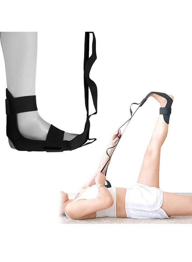 Stretching Strap Hamstring Stretcher - Stretching Bands, Foot Stretcher, Calf Stretcher, Leg Stretcher, Ankle Stretcher Stretch Band, Ligament Stretching Belt, Stretch Strap