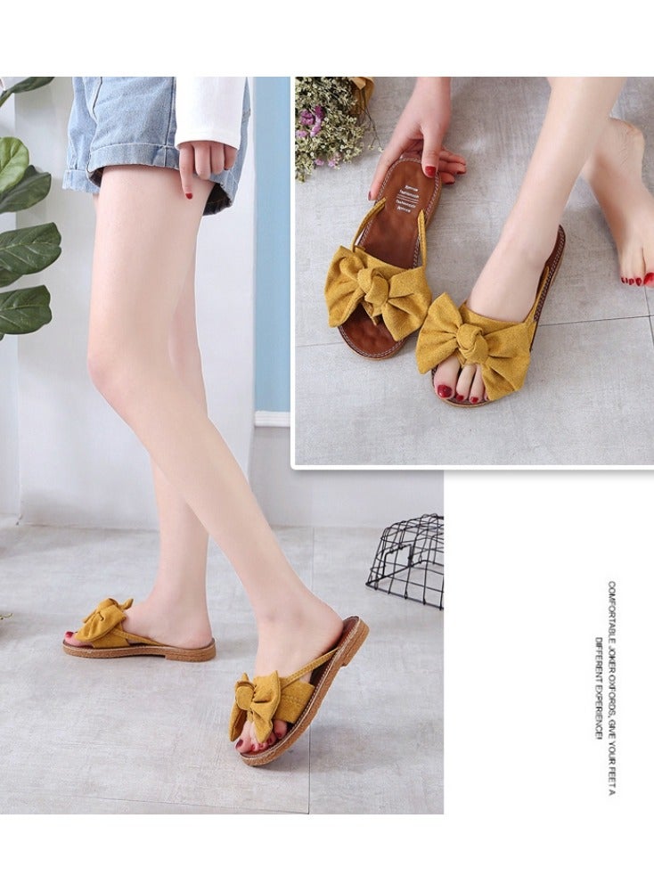 New Fashion Outgoing Flat Bottom Slippers